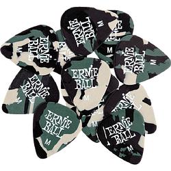 Foto van Ernie ball 9222 medium plectrums met camo-print (12 stuks)