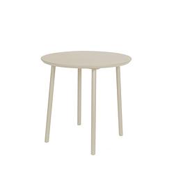 Foto van George table diameter80x75 cm alu pearl grey