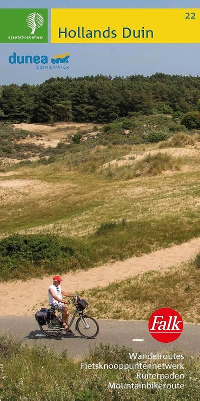 Foto van Falk staatsbosbeheer wandelkaart 22 hollands duin - paperback (9789028704800)