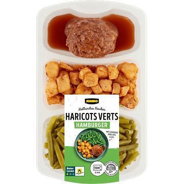 Foto van Jumbo haricots verts hamburger 500g