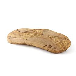 Foto van Bowls and dishes pure olive wood tapasplank - olijfhout 45cm