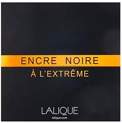 Foto van Lalique encre noire à l'sextrême eau de parfum pour homme