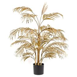 Foto van Kunstplant areca goud 105 cm