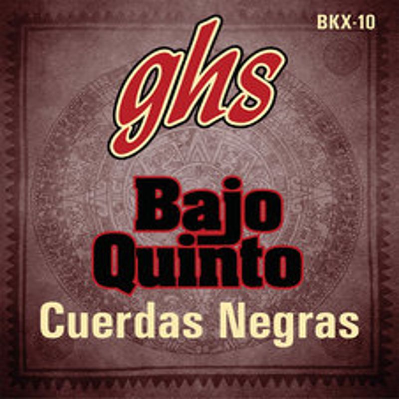 Foto van Ghs cuerdas negras bajo quinto snarenset .024-.078