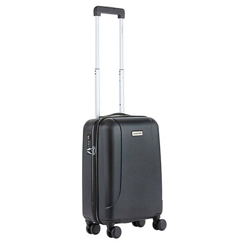 Foto van Carryon skyhopper handbagage koffer 55cm tsa-slot okoban registratie zwart