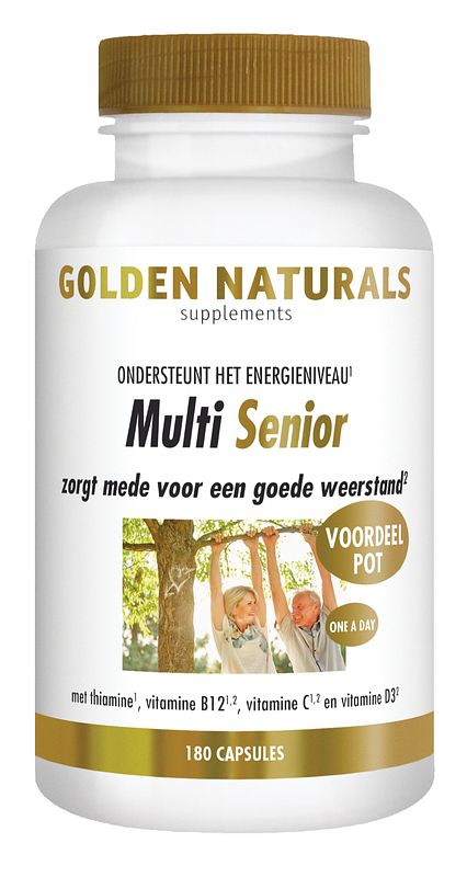 Foto van Golden naturals multi strong gold senior