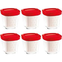 Foto van Seb 6 yoghurtpotten - multi delight yoghurtmakers - xf100501