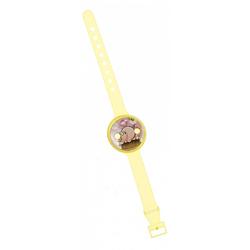 Foto van Lg-imports geduldspel doolhof horloge 17 x 3 cm geel