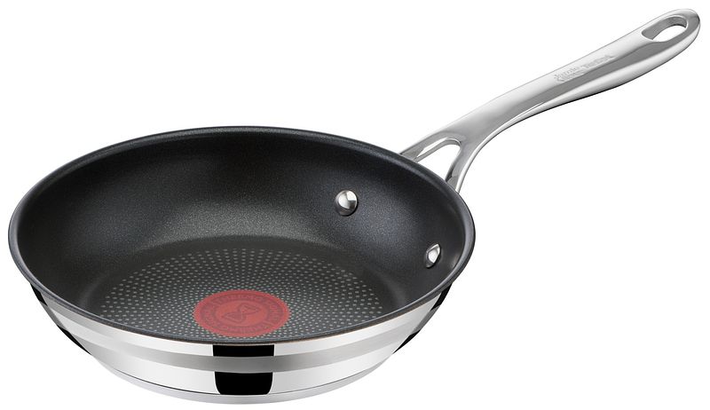 Foto van Tefal e31002 koekenpan 20cm cook smart pan zilver