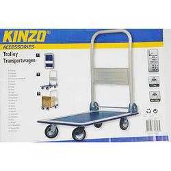 Foto van Kinzo platform trolley - opvouwbaar - belastbaar tot 150 kg