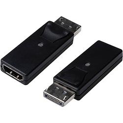 Foto van Digitus ak-340602-000-s displayport / hdmi adapter [1x displayport stekker - 1x hdmi-bus] zwart