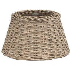 Foto van The living store wicker lampenkap - ø50 x 30 cm - bruin