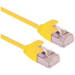 Foto van Roline 21153325 rj45 netwerkkabel, patchkabel cat 6a u/ftp 2.00 m geel 1 stuk(s)