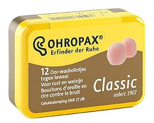 Foto van Ohropax classic oordopjes, 12 stuks bij jumbo