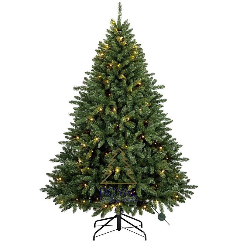 Foto van Royal christmas kunstkerstboom washington 400cm met led + smart adapter