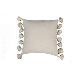 Foto van Ptmd dolly cream cushion with tassels square