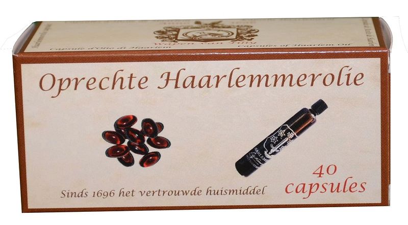 Foto van Haarlemmerolie capsules 40st