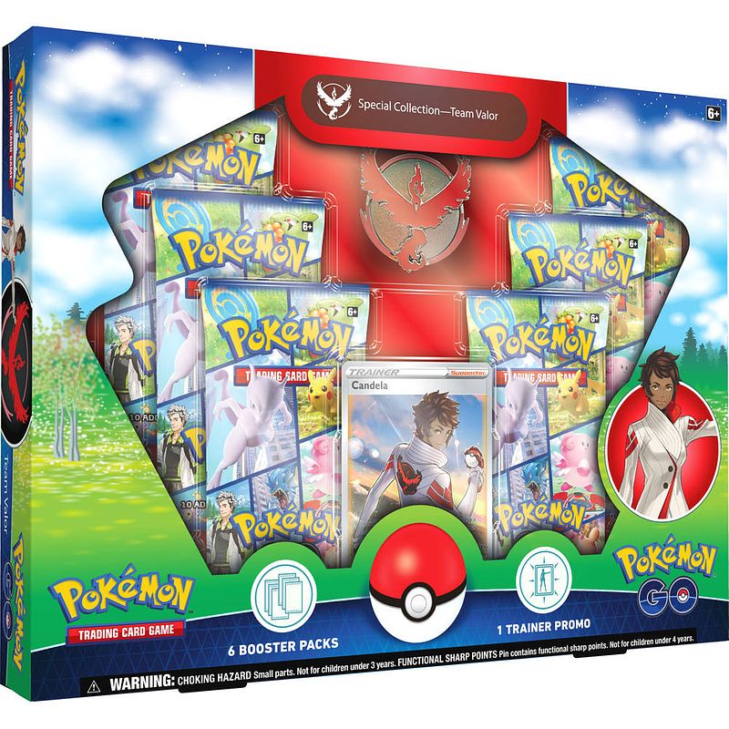 Foto van Pokémon go tcg special team collection valor