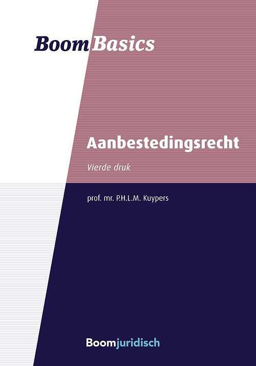 Foto van Boom basics aanbestedingsrecht - pieter kuypers - ebook (9789054543527)