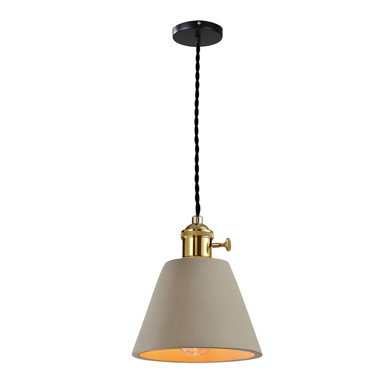 Foto van Quvio hanglamp langwerpig grijs - quv5092l-grey