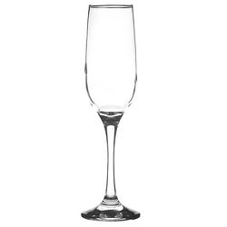 Foto van Glasmark champagneglazen - 6x - rocroi - 200 ml - glas - flutes - champagneglazen