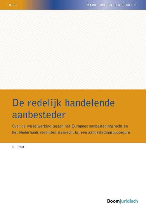 Foto van De redelijk handelende aanbesteder - s. prent - paperback (9789462909717)