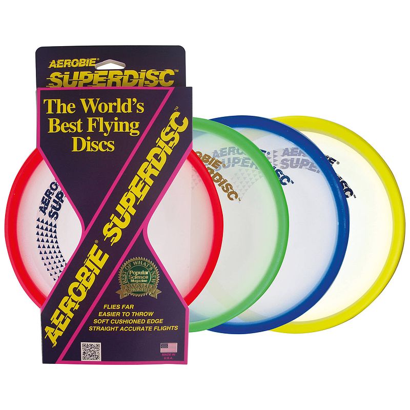 Foto van Aerobie frisbee superdisc