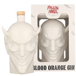 Foto van Fallen angel blood orange gin - ceramic bottle 70cl + giftbox