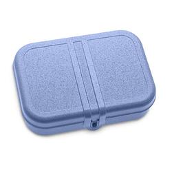 Foto van Lunchbox met verdeler, organic blauw - koziol pascal l