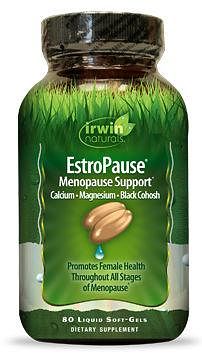 Foto van Irwin naturals estro pause soft gel capsules