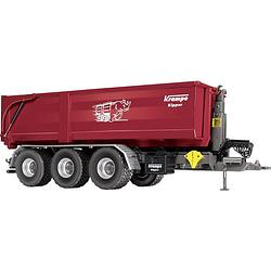 Foto van Wiking 077826 schaal 1 krampe haakarm-carrier thl 30 l met rolcontainer big body 750