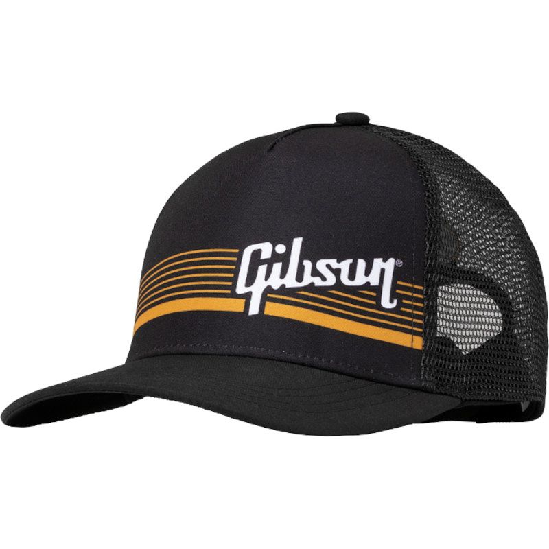 Foto van Gibson gold string premium trucker snapback pet