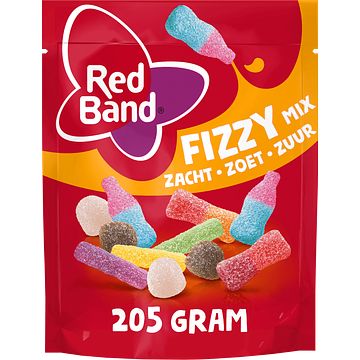 Foto van Red band snoepmix fizzy 205g bij jumbo