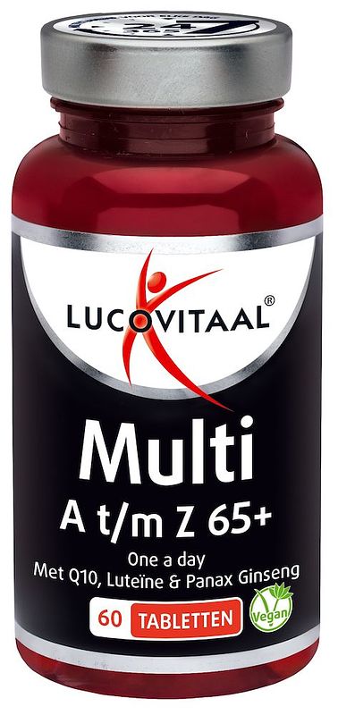 Foto van Lucovitaal multi a t/m z 65+ tabletten