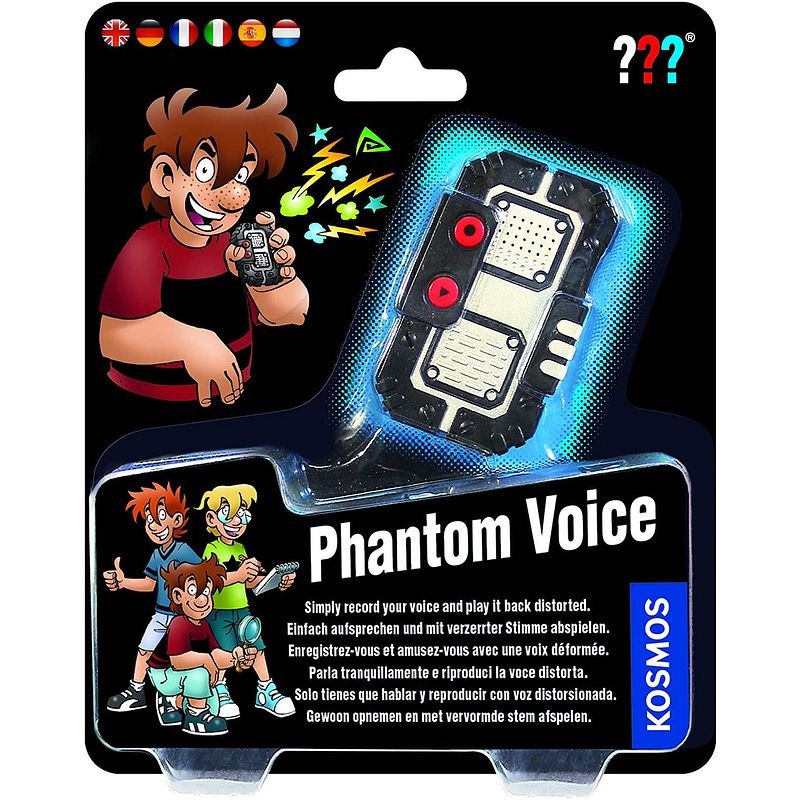 Foto van Kosmos experimenteerset phantom voice junior zwart