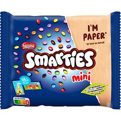 Foto van Smarties mini melk chocolade uitdeelzak bij jumbo