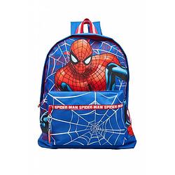 Foto van Marvel spider man rugzak 39 x 28 jongens 16l blauw