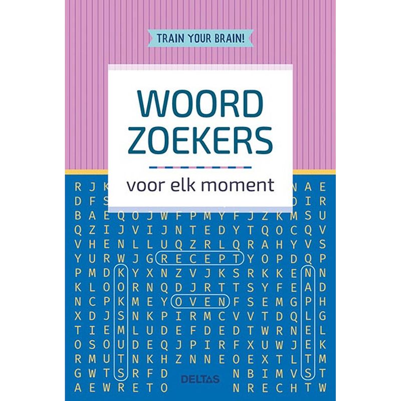 Foto van Deltas train your brain! woordzoekers voor elk moment