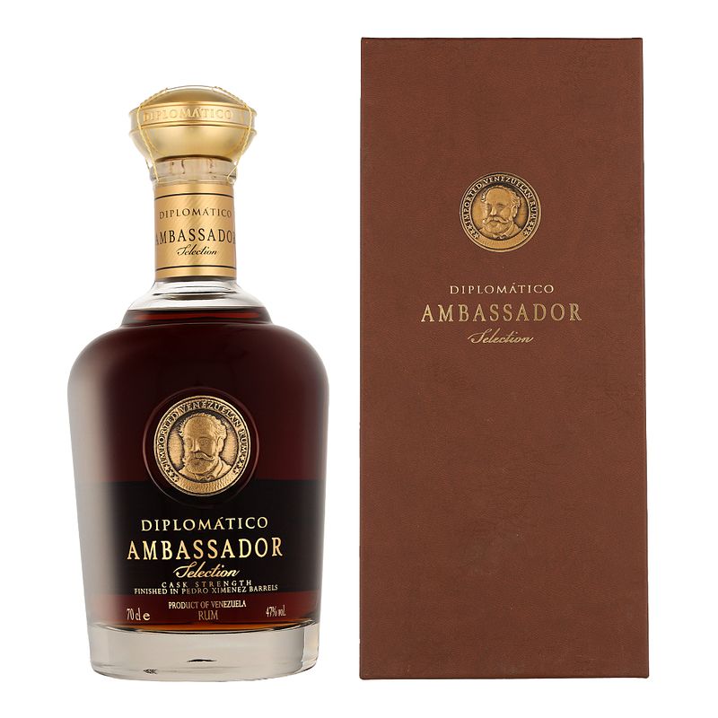 Foto van Diplomatico ambassador 70cl rum + giftbox