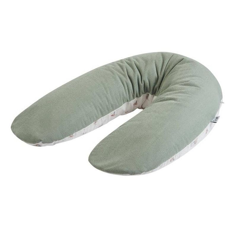 Foto van Tineo green microfiber maternity cushion