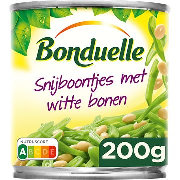 Foto van Bonduelle snijboontjes met witte bonen 200g bij jumbo