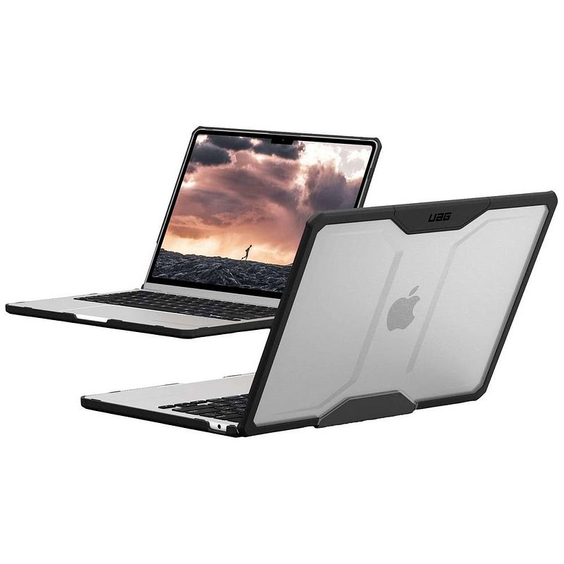 Foto van Urban armor gear laptophoes plyo geschikt voor max. (laptop): 33,0 cm (13) zwart, transparant