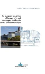 Foto van The european convention of human rights and fundamental freedoms in central and eastern europe - leonard hammer, frank emmert - ebook