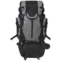 Foto van The living store xxl rugzak - 75l - zwart/grijs