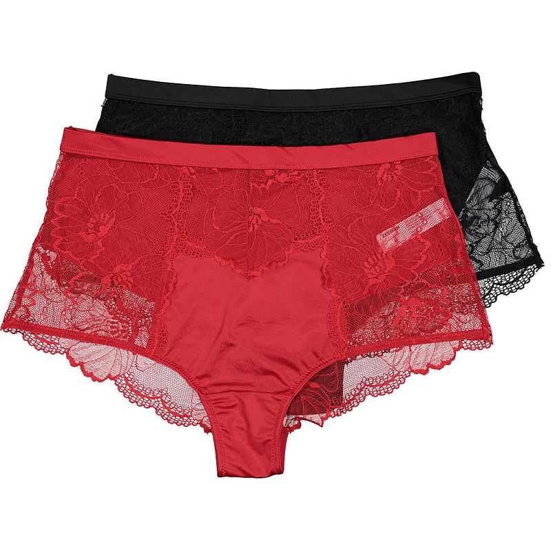 Foto van Dames tailleslip high waisted 2-pack