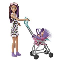 Foto van Mattel skipper babysitters pop met baby