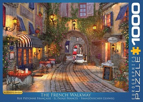 Foto van The french walkway - dominic davison (1000 stukjes) - puzzel;puzzel (0628136609616)