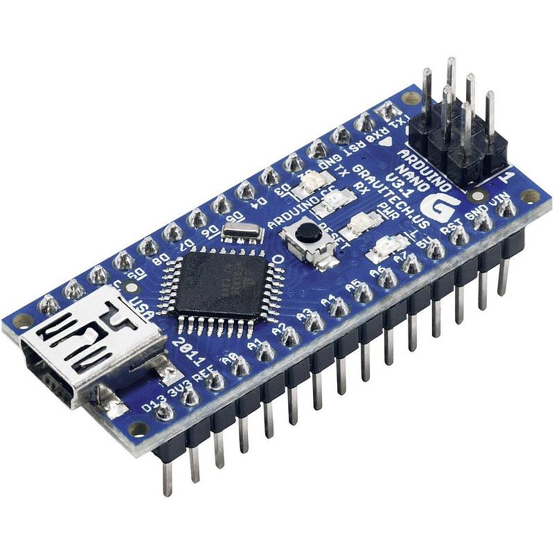 Foto van Arduino nano development-board core, nano atmega328