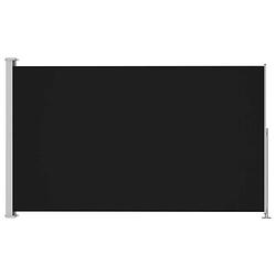 Foto van Vidaxl tuinscherm uittrekbaar 180x300 cm zwart