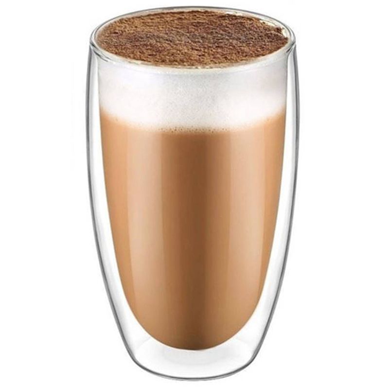 Foto van Krumble latte macchiato dubbelwandig 400ml
